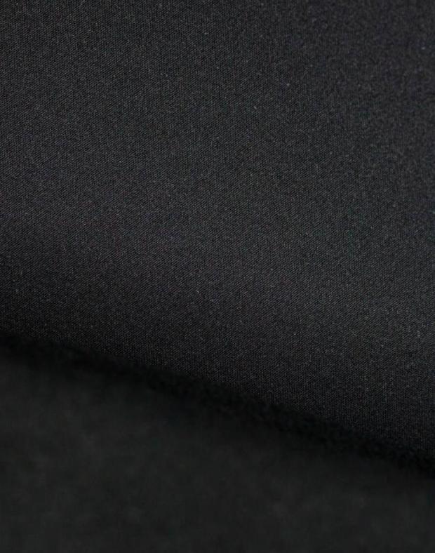 Штани чоловічі чорні Soft Shell утеплені з нашивкою DRAPP фліс - Фото 4
