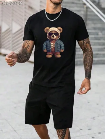 GV_SHOP_UA Комплект футболка та шорти ДТФ