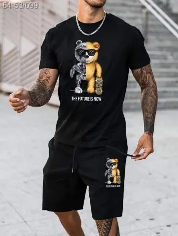 GV_SHOP_UA Комплект футболка та шорти ДТФ