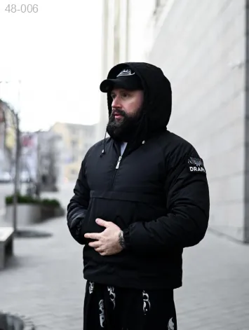 GV_SHOP_UA Анорак утеплений з патчем DRAPP
