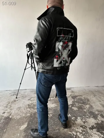 GV_SHOP_UA Шкіряна куртка (косуха) ДТФ