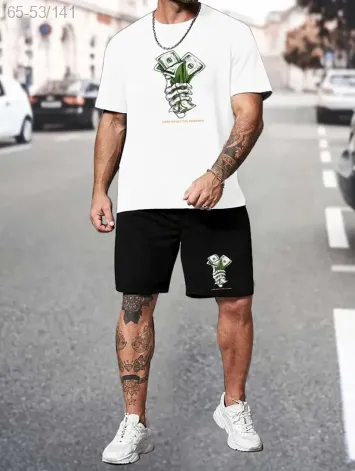 GV_SHOP_UA Комплект футболка та шорти ДТФ
