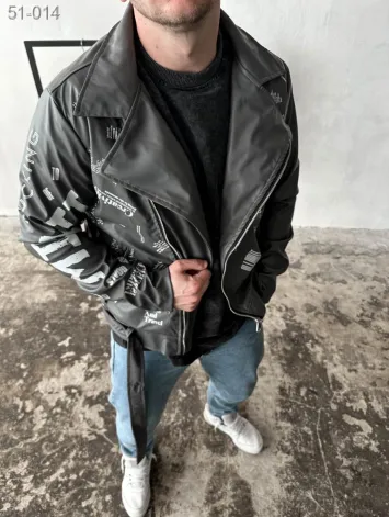 GV_SHOP_UA Шкіряна куртка (косуха) ДТФ