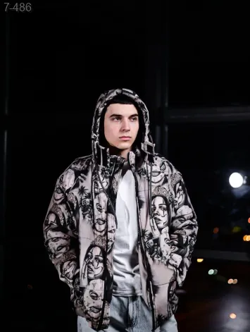 GV_SHOP_UA Куртка зимова зі знімним капюшоном