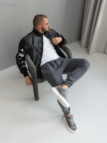 GV_SHOP_UA Шкіряна куртка ДТФ