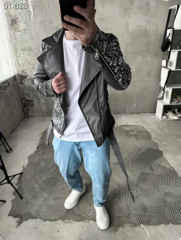 GV_SHOP_UA Шкіряна куртка (косуха) ДТФ